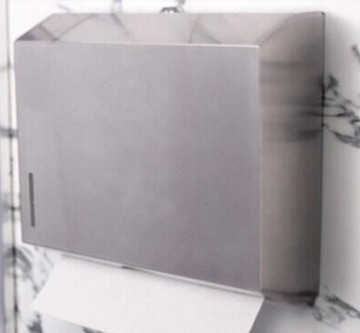 億高YG-A624不銹鋼擦手紙架 黑鈦衛浴掛式防水擦手紙架酒店紙巾盒