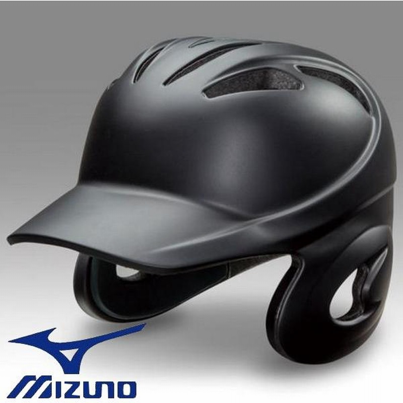 Amazon | ミズノ MIZUNO 少年軟式用ヘルメット(両耳付打者用