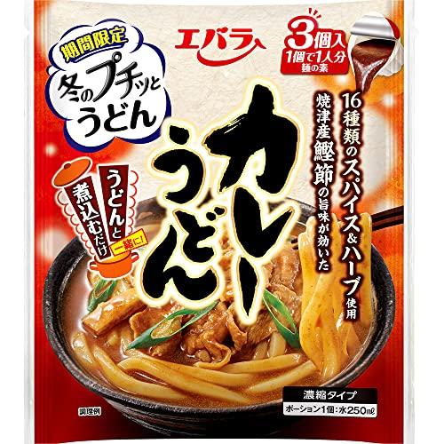 エバラ　プチッとうどん　カレーうどん 129g×4個