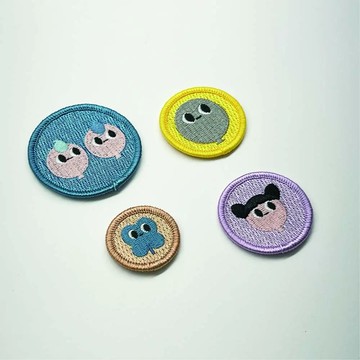 氣球兒家族刺繡片｜BALLONER 氣球兒