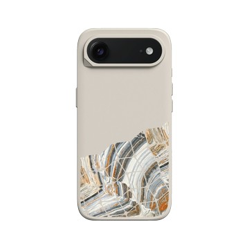 iPhone Air SolidX 貝殼灰 - 石紋與渲染 / Marble & Dreamy Gradient - 流金