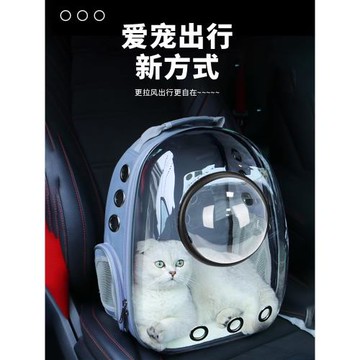 貓包外出便攜貓背包寵物太空艙包狗狗雙肩包大容量書包裝貓咪用品