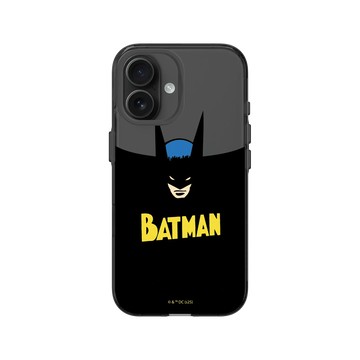 iPhone 16 Clear (相機按鈕) 酷墨灰 - Batman 蝙蝠俠 - 復古版