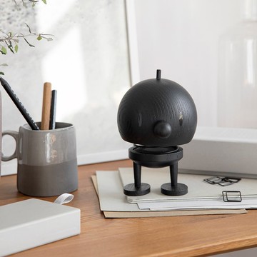 【哈特寶】Hoptimist Bumble M 丹麥微笑彈簧公仔-橡木黑