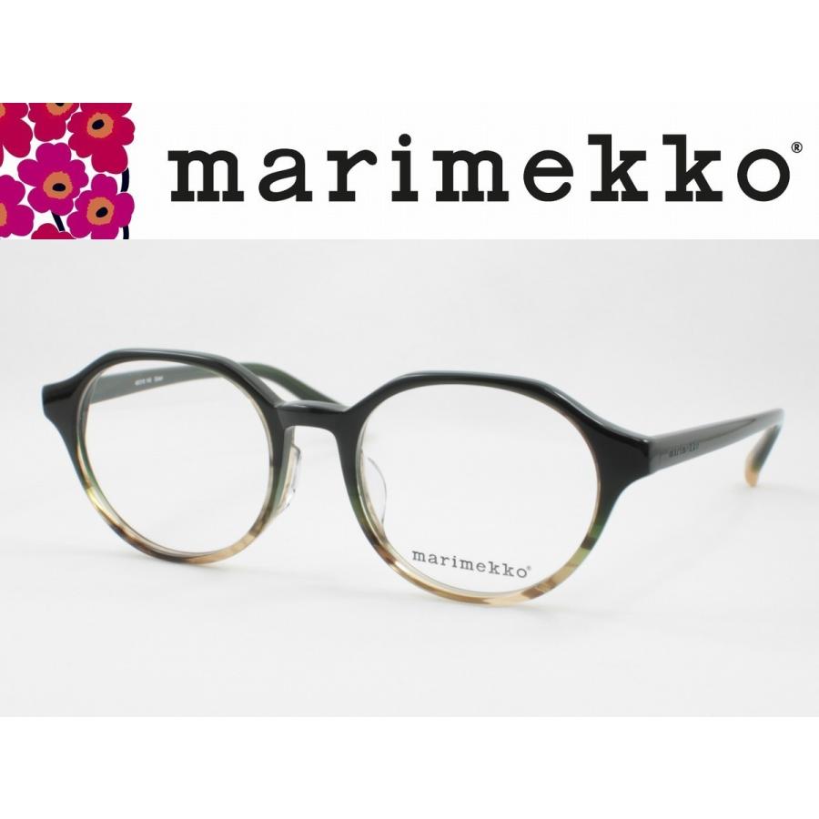 marimekko マリメッコ メガネフレーム 32-0027-03 度付き対応 近視 遠視 老眼 遠近両用 ラウンド 丸メガネ ボストン クラシック  レディス | LINEショッピング