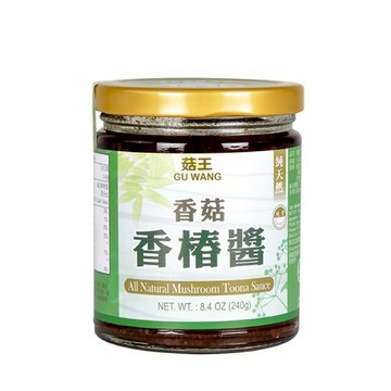 [家速配]菇王純天然香菇香椿醬240g