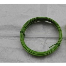 【園藝鐵線-0211000】DIY花支架用 包塑鐵線 包塑鐵絲 直徑2.1mm 10米盤線-5101001