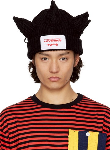 Charles Jeffrey LOVERBOY 黑色 Berserker 毛线帽