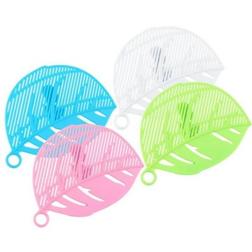 ⭐臺灣出貨🌈免運⭐日式笑臉過濾網廚房用品過濾器 家用淘米器擋板 廚房洗米篩【可開票】