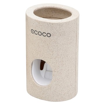 ecoco 意可可 自動牙膏擠壓器  白色  1個