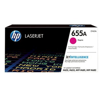 惠普hp原廠(655A)碳粉匣/CF453A/紅