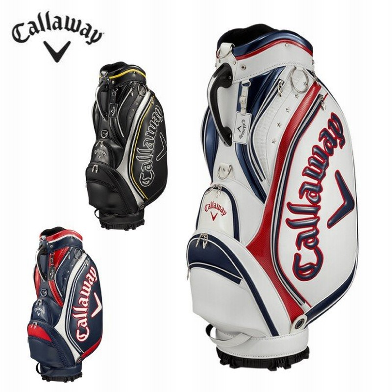Callaway キャディバッグ ホワイト/ネイビー 楽天市場】ネイビー（ブランドキャロウェイ）（キャディバッグ