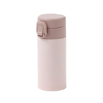 【DECO HOME商品】不鏽鋼按壓保溫杯 340ML WB07 RO(DH) NITORI宜得利家居