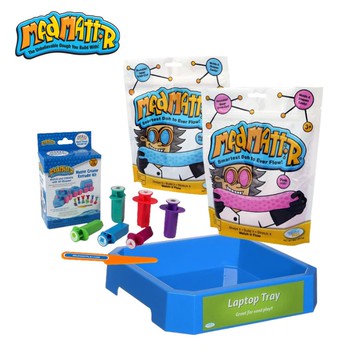 【瑞典Mad Mattr】瘋狂博士MM沙基礎入門組(沙10oz*2包+沙盤+模具)