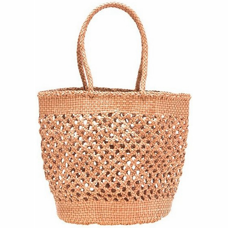 ドラゴンディフュージョン Dragon Diffusion かごバッグ レディース レザーメッシュバッグ ナチュラル Round Bucket Xxl Weave 63 Natural 通販 Lineポイント最大0 5 Get Lineショッピング