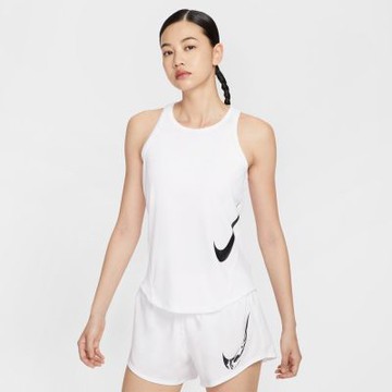 NIKE 背心 女 慢跑 AS W NK TEMPO SWSH HBR DF TANK 白 HV2792-100 (2S4520)