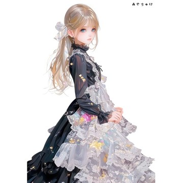 【3 月新品 1】07-117-0037 人物貼紙 輕透感裝飾