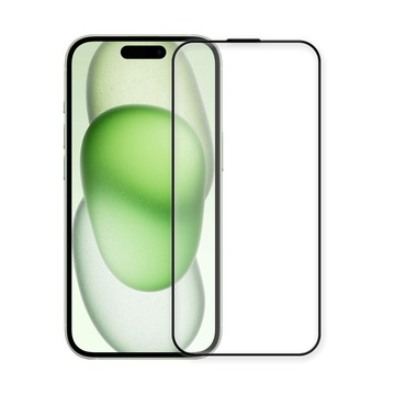 T.G Apple iPhone 16 Plus / 15 Plus 6.7吋 電競霧面9H滿版鋼化玻璃保護貼(防爆防指紋)
