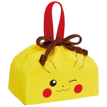 Lunch drawstring [Pikachu Face 23] Skater