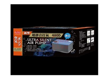 {台中水族} MR.AQUA 新型超靜音打氣--480D(雙孔微調) 特價