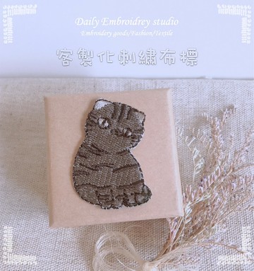 貓咪刺繡