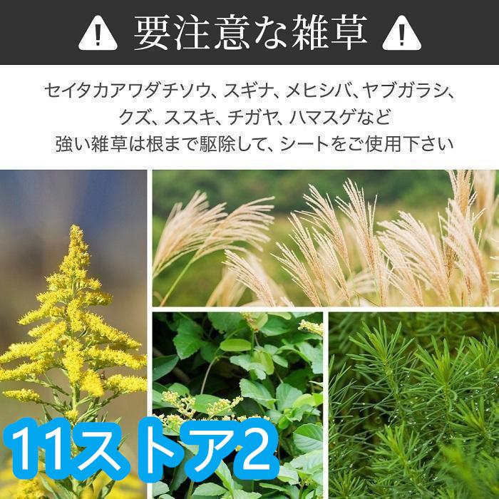 防草シート 2m×100m UV剤入り 人工芝 雑草 芝生 DIY 草 庭 雑草シート ロール 雑草防止シート 砂利 芝 シート 効果 雑草駆除 雑草