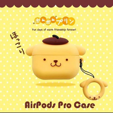 3件19.9元任選布丁狗airpods Pro3保護套硅膠1/2/3代蘋果無線藍牙耳機殼套ins女