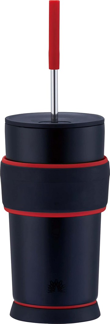 日本 PEACOCK 孔雀牌 ATX-R55 電競 保溫杯 550ml 不鏽鋼 吸管杯 保冷 可裝碳酸飲料 真空雙層 日本代購