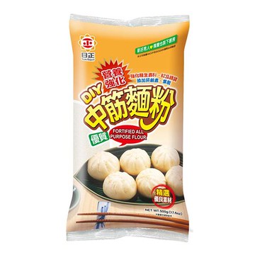 日正 營養強化中筋麵粉 500g【康鄰超市】