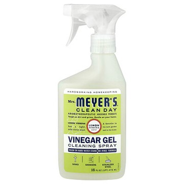 Mrs. Meyers Clean Day, 醋基凝膠清潔噴霧，檸檬馬鞭草香，16 液量盎司（473 毫升）