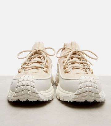 Moncler Trailgrip Lite3 nubuck & suede sneakers