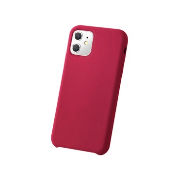 iPhone 11 殼 【液態矽膠殼】iPhone 11 手機殼 i11 保護殼 矽膠 軟殼 (紅莓)