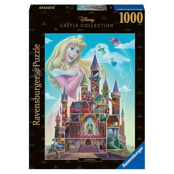 Ravensburger 維寶 迪士尼城堡系列 睡美人奧蘿拉拼圖  1000片  睡美人 奧蘿拉  1盒