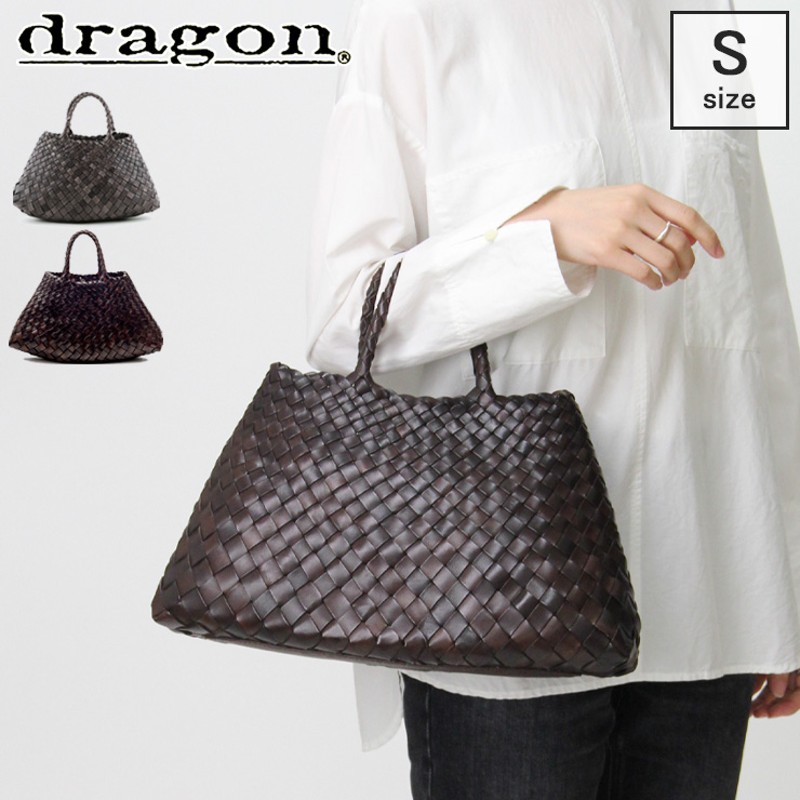 DRAGON DIFFUSION ドラゴン レザー メッシュバッグ バッグ SANTA CROCE