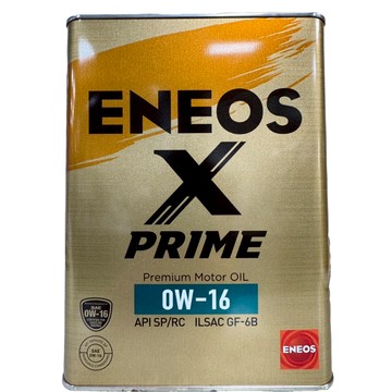 《油工坊》ENEOS 新日本 X PRIME 0W16 全合成 汽油 機油 SP 日本原裝 4L