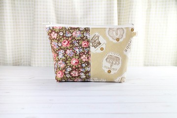 花都情懷 - 化妝包 小物包 萬用包 手作拼布設計