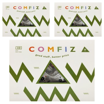 COMFIZ 康菲 兒童立體醫療口罩 7-12歲 我們的英雄 灰色 1盒 30片  3盒