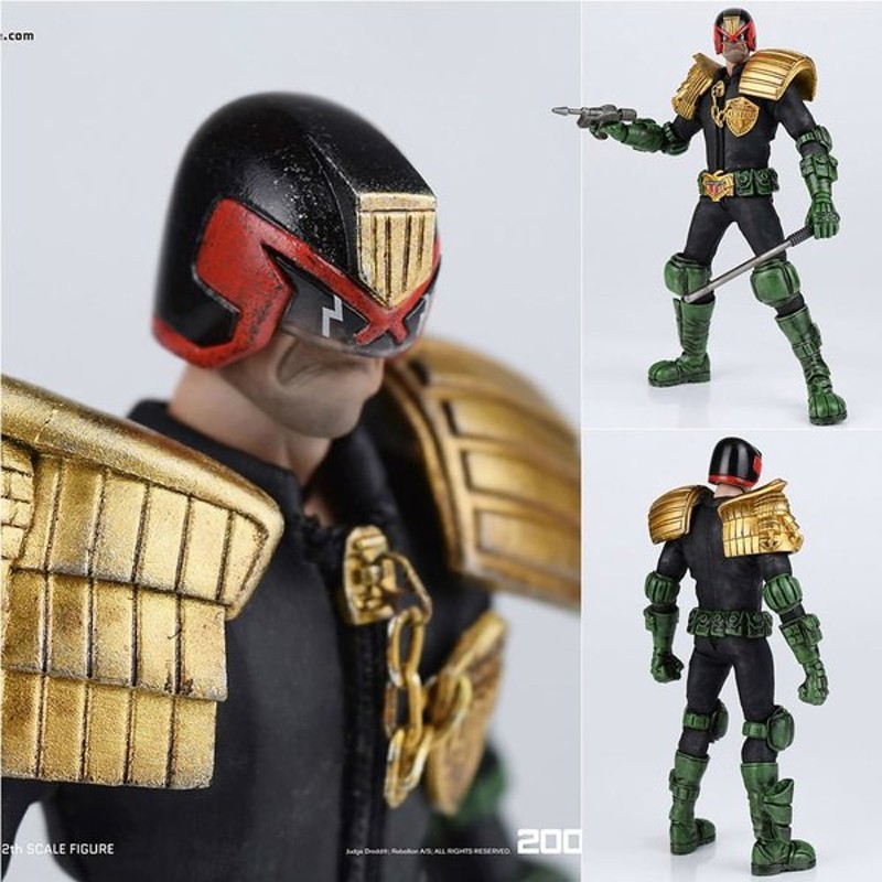 新品即納 Fig Judge Dredd ジャッジ ドレッド 00 Ad 1 12完成品 フィギュア Threea スリーエー 通販 Lineポイント最大0 5 Get Lineショッピング