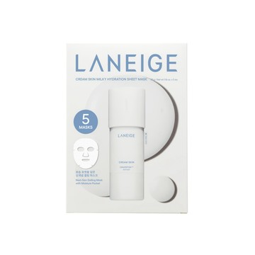 LANEIGE蘭芝 神經醯胺輕潤牛奶水導入面膜