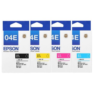 EPSON 原廠公司貨 04E T04E 原廠墨水匣 適用 XP-2101 XP-4101 WF-2831
