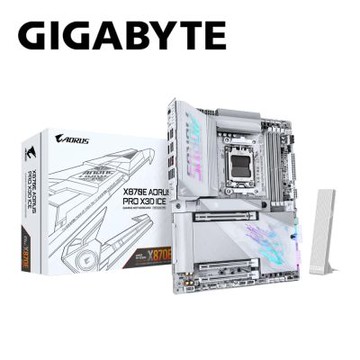 技嘉 X870E AORUS PRO X3D ICE(冰魄白) 主機板