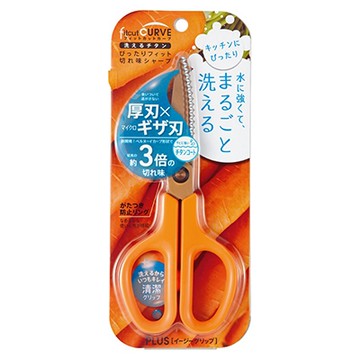 PLUS 普樂士 SC-175STW 30度弧線廚房剪刀 34-554~8