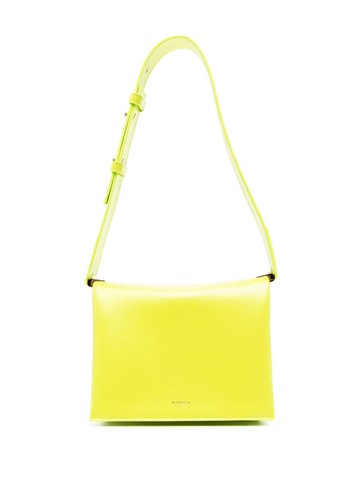 Wandler - Uma box leather shoulder bag - women - Calf Leather - One Size - Green