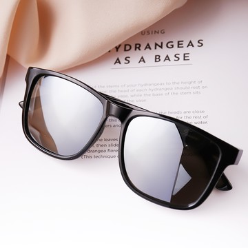 [MIT台製]街頭時尚水銀反光墨鏡【UMIT068】-反光白銀