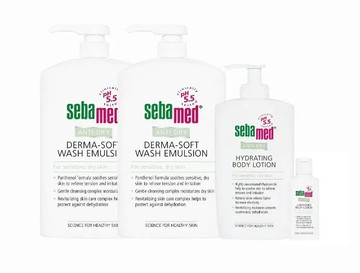 抗乾敏滋潤浴露x2+抗乾敏保濕乳液x1