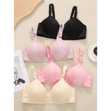 胖媽媽無鋼圈內衣女透氣文胸調整型夏季薄款大碼收副乳防下垂胸罩