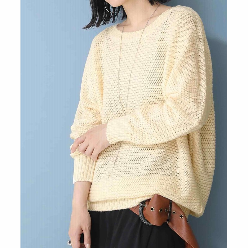 豊富なカラバリ 選べるm 3lサイズ展開 N Orバルキーニット ニット レディース トップス 長袖 セーター ドルマンシルエット ざっくりニット ノアール オシャレウォーカー Osharewalker 通販 Lineポイント最大5 0 Get Lineショッピング