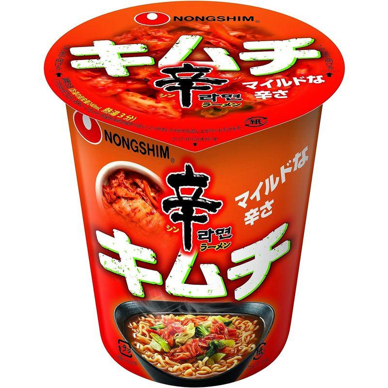 農心 辛ラーメンキムチカップ 68g×12個