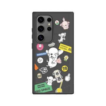 Galaxy S24 Ultra SolidSuit 黑 - Godgwawa 變種吉娃娃 - 頂吉貼紙