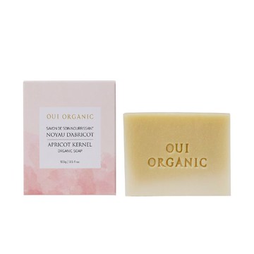 OUIORGANIC唯有機柔嫩滋養植萃手工皂-杏桃核仁（無香精）